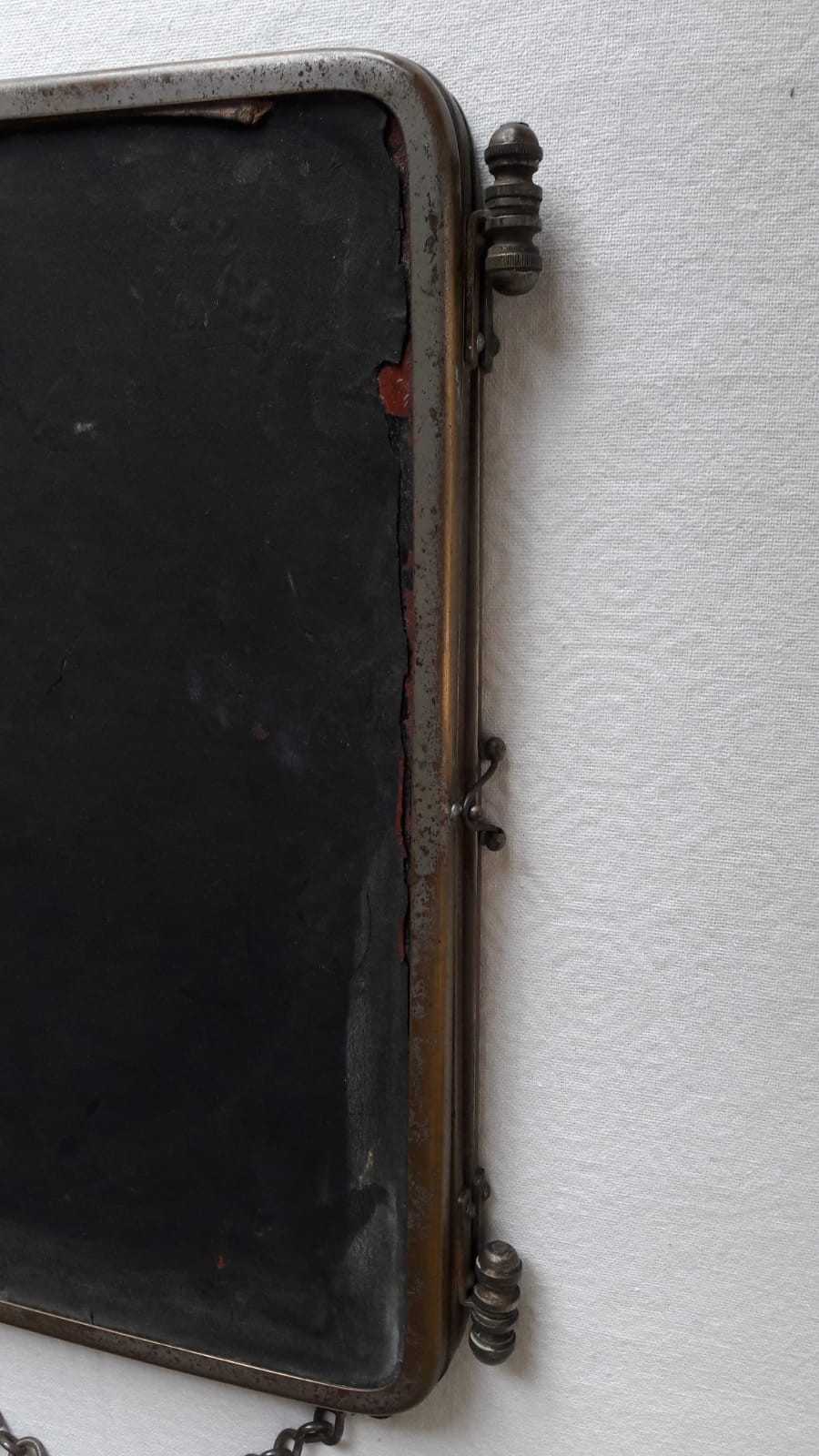 Miroir de barbier tryptique 21x27cm