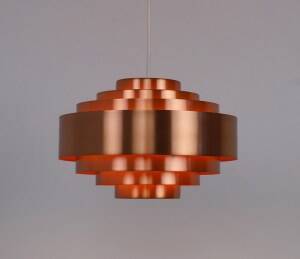Suspension en cuivre "Ultra" de Fog & Morup, années 1960