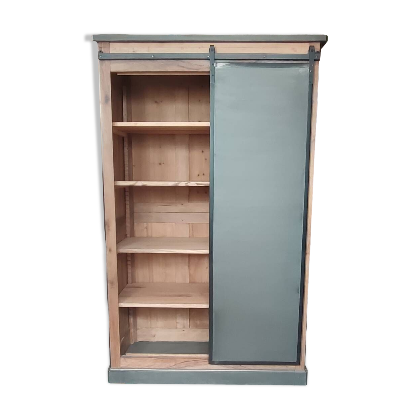 Armoire style industriel rangement