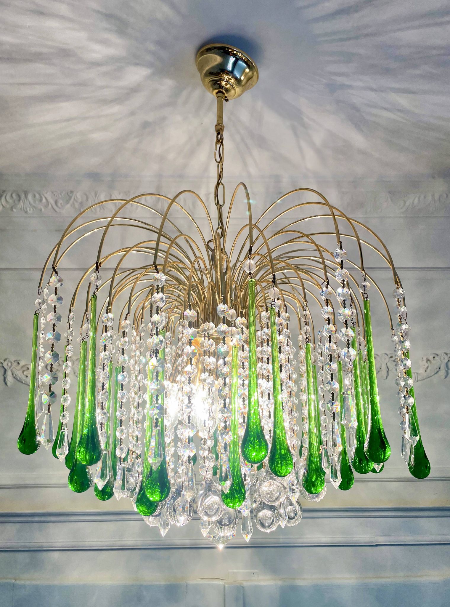 Murano Vintage Chandelier from the 1970s