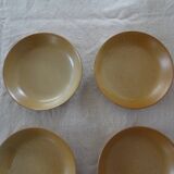 6 hollow plates cap Grès Village CNP France