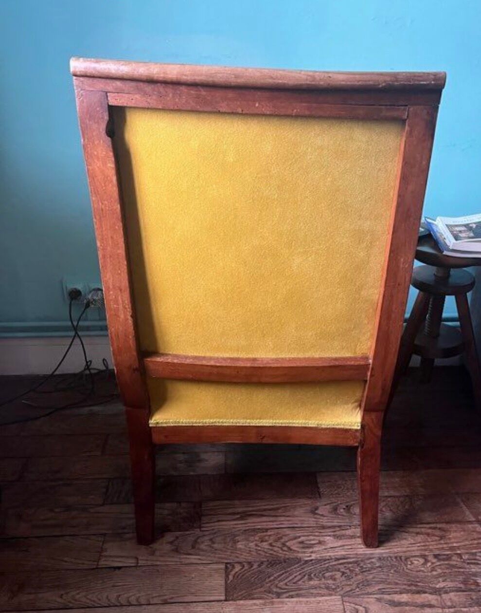 Fauteuil bergère restauration