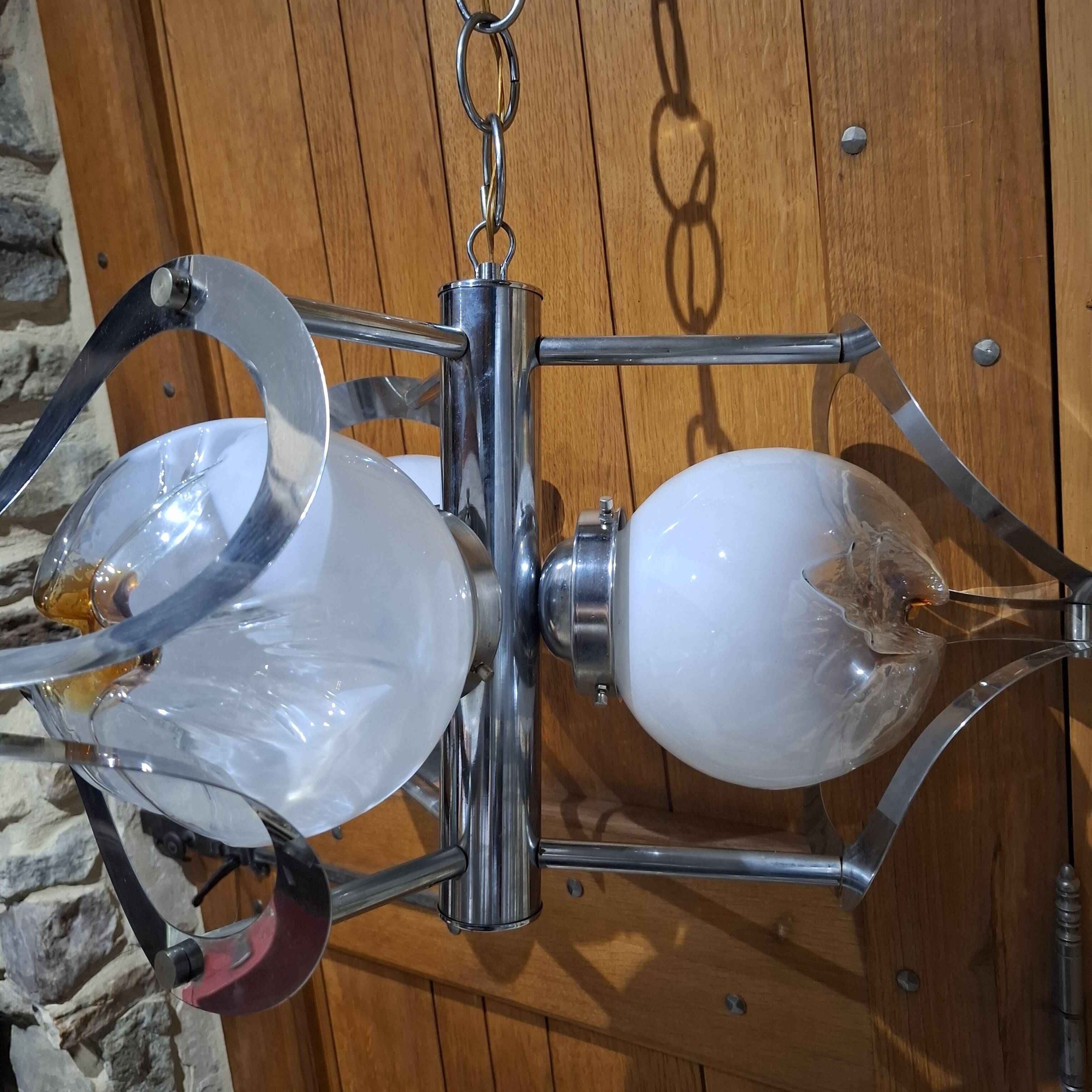 Murano Mazzega Chandelier