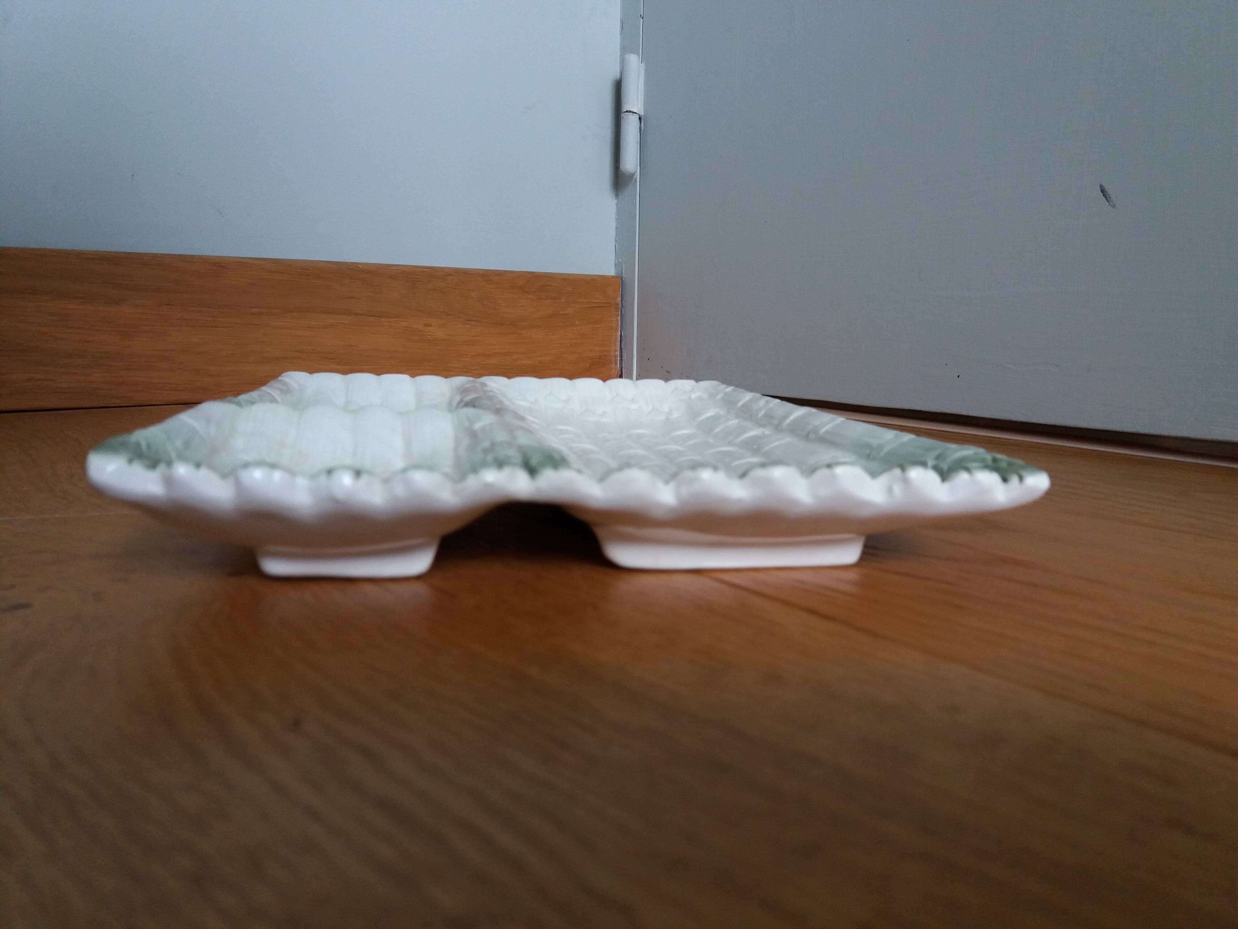 Asparagus dish in slip Bassano Italy