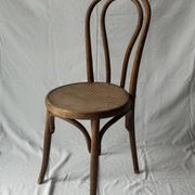 Aged bistro chair