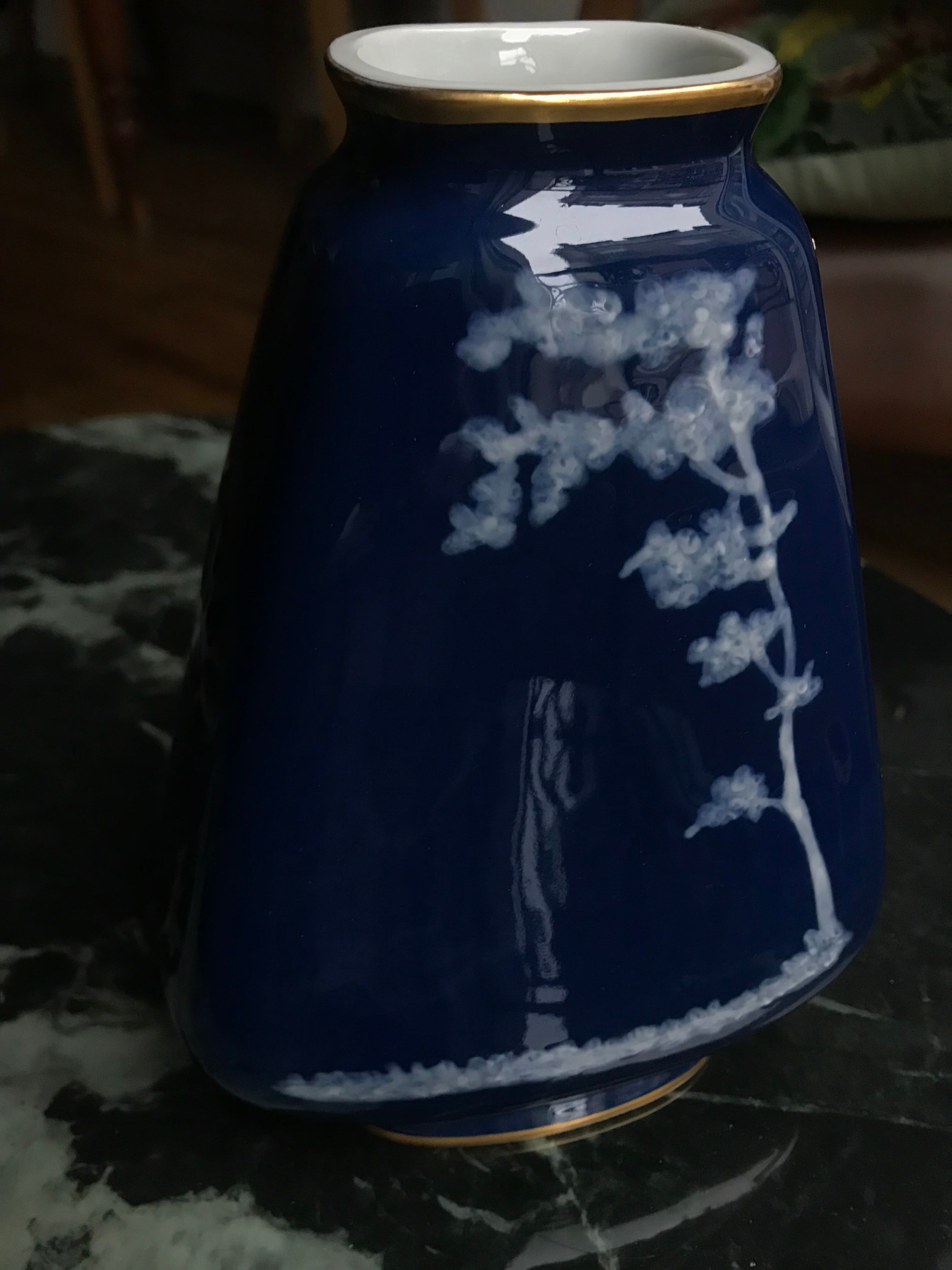 Vase Limoges Marcel Chaufriasse twentieth century