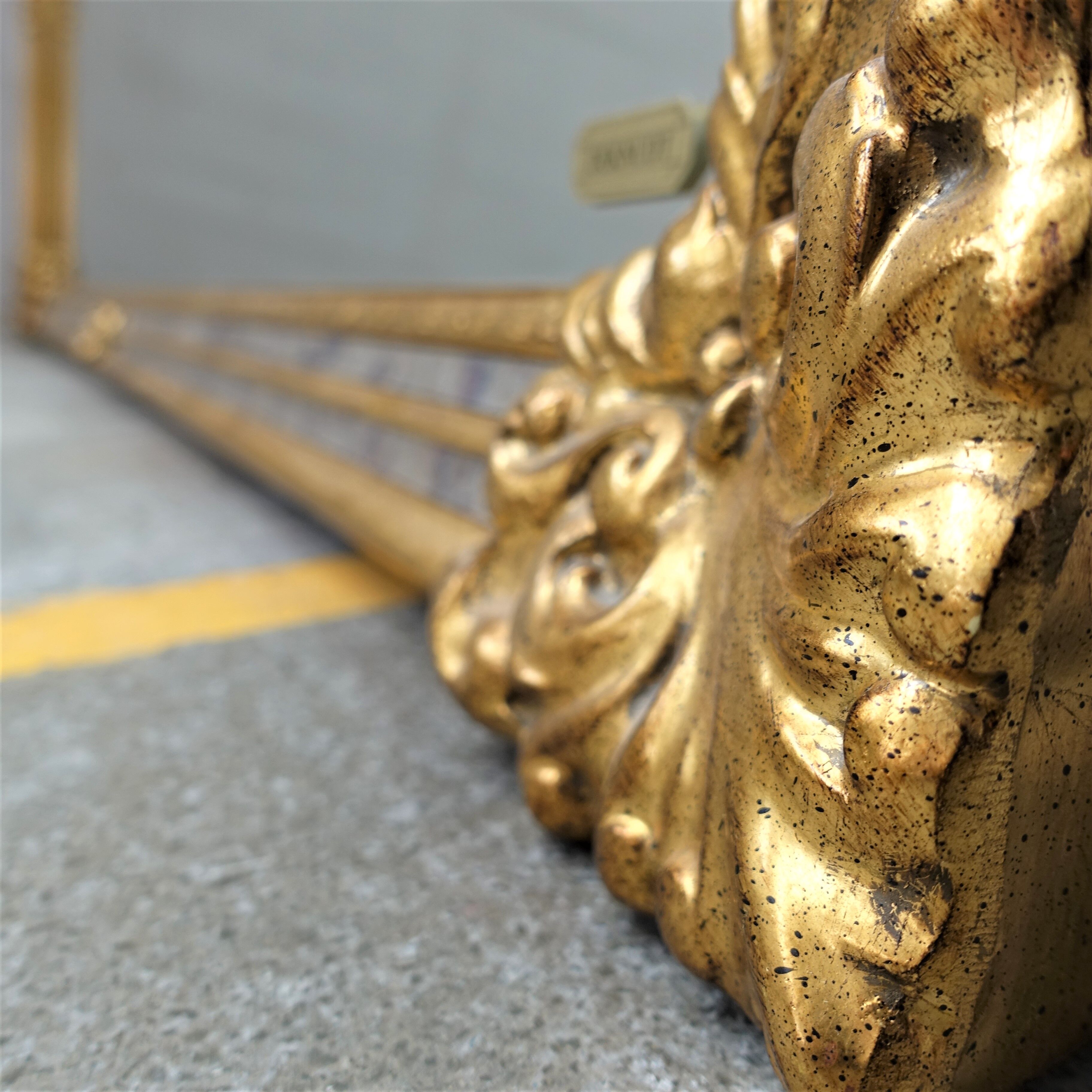 Vintage gilded Deknudt mirror