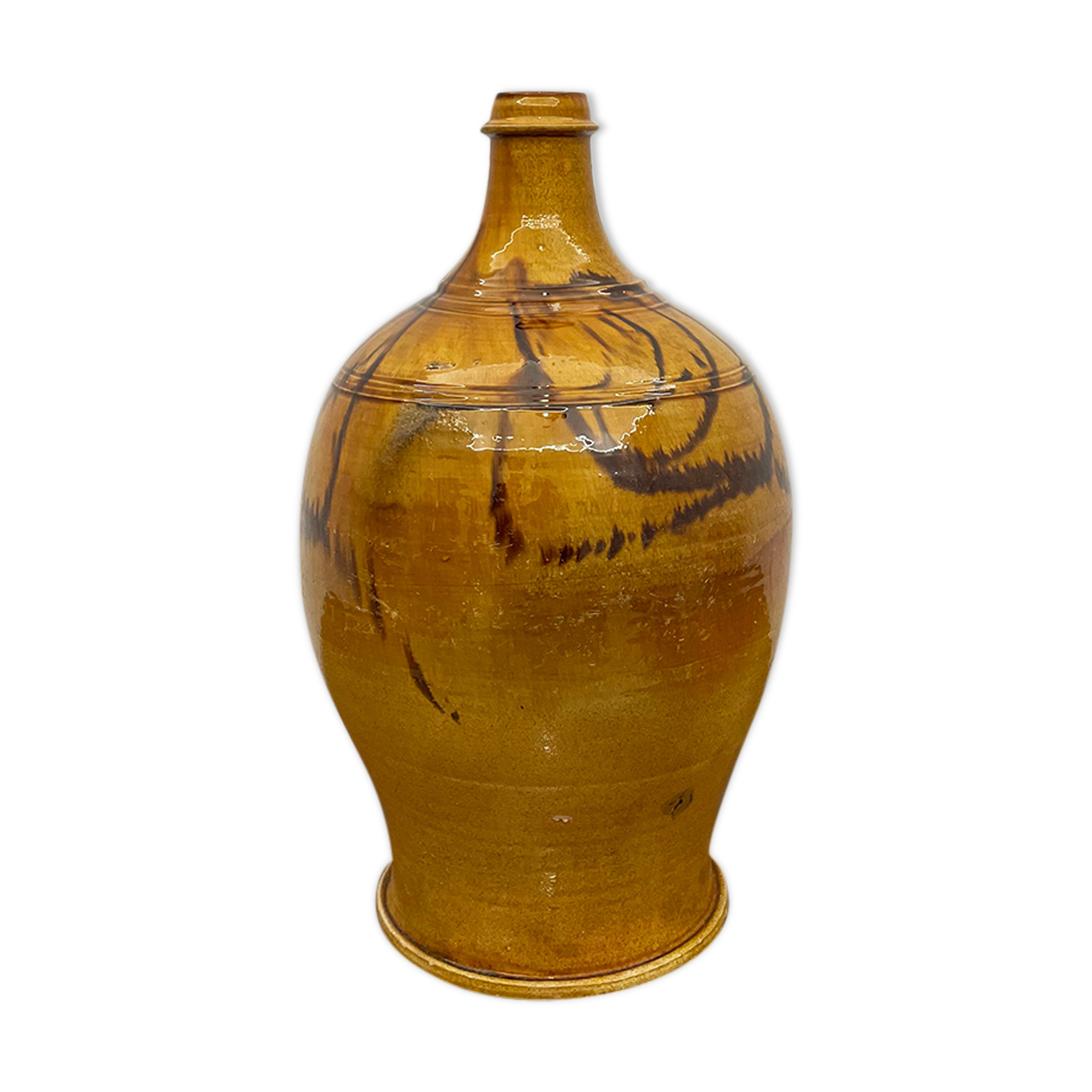 Antique Drip Glaze Vase