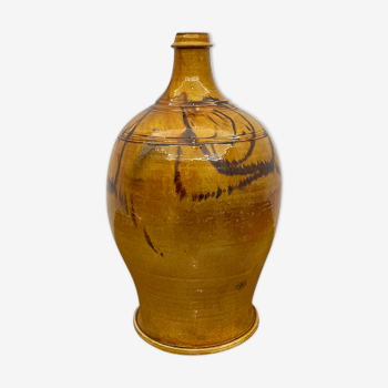 Vase antique en glaçure goutte à goutte