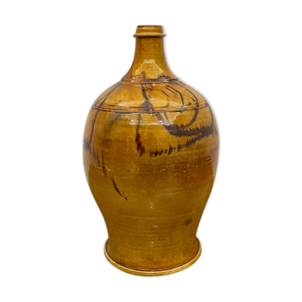 Vase antique en glaçure goutte à goutte
