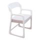 Fauteuil Baumann Traineau -Restauré - Tissu, mousse & sangles : neuf