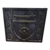 Cast iron fireback