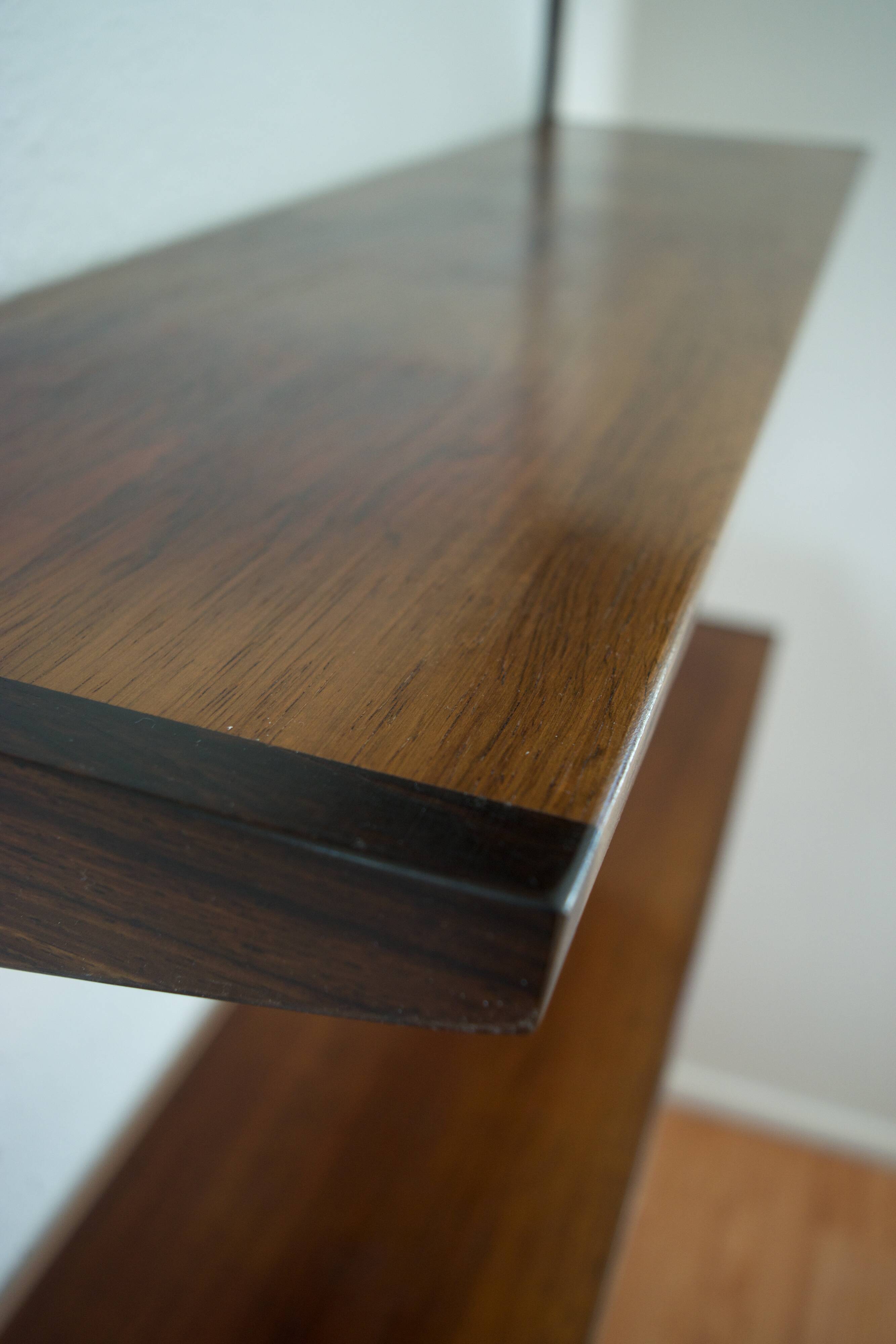 Rosewood shelves by Kai Kristiansen for FM Møbler, 1960s