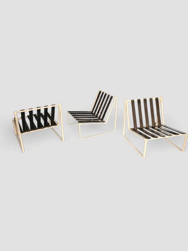 Chaises longues Kho Liang Ie 024 / table basse / Artifort 1962