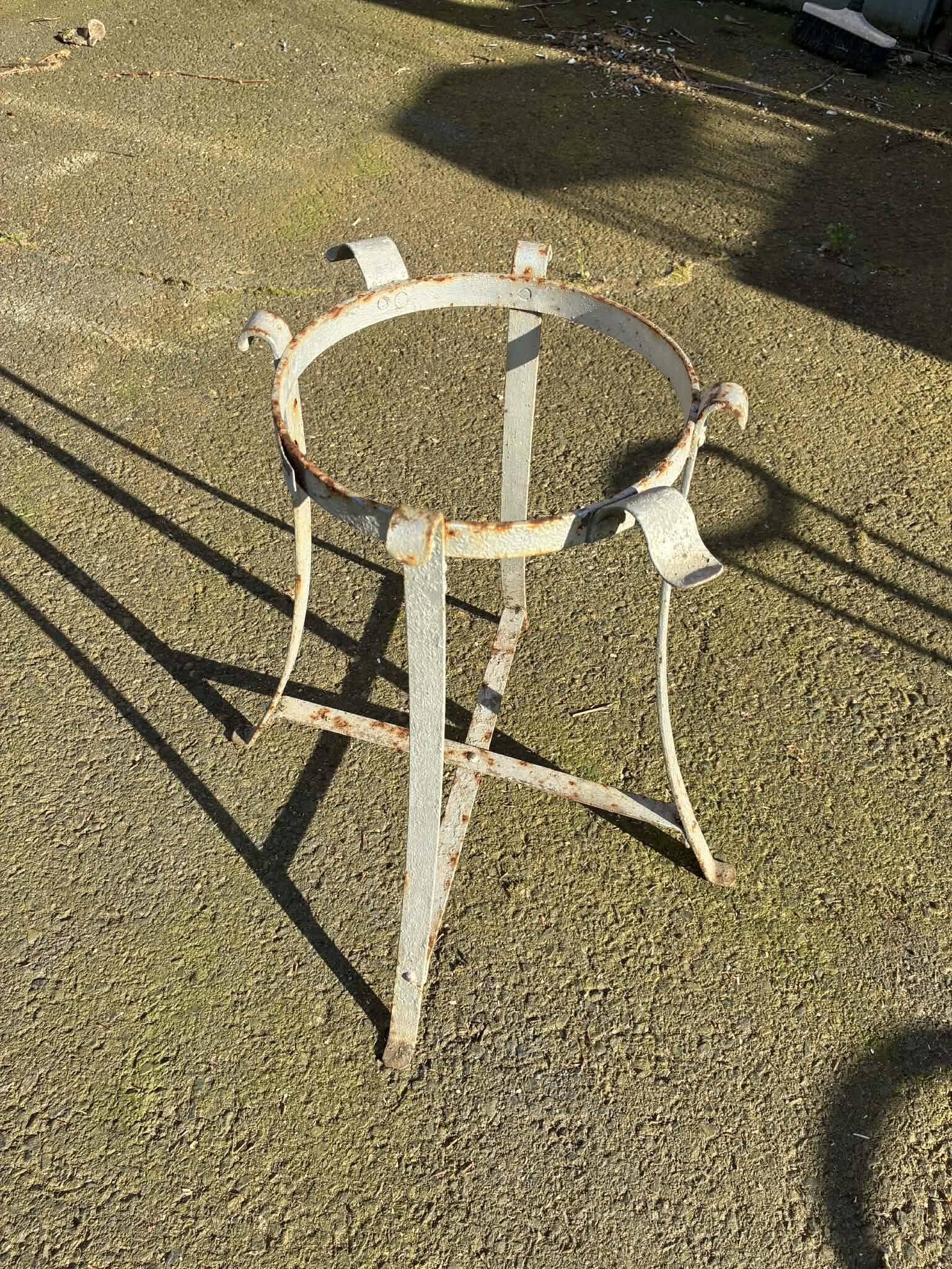 Ensemble de 4 portes plantes/pots d'extérieur