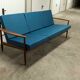 Scandinavian sofa 3 places in teak 1960 restored