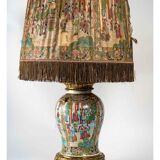 Satsuma porcelain lamp