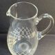 A cut crystal pitcher – Cristalleries Royales de Champagne