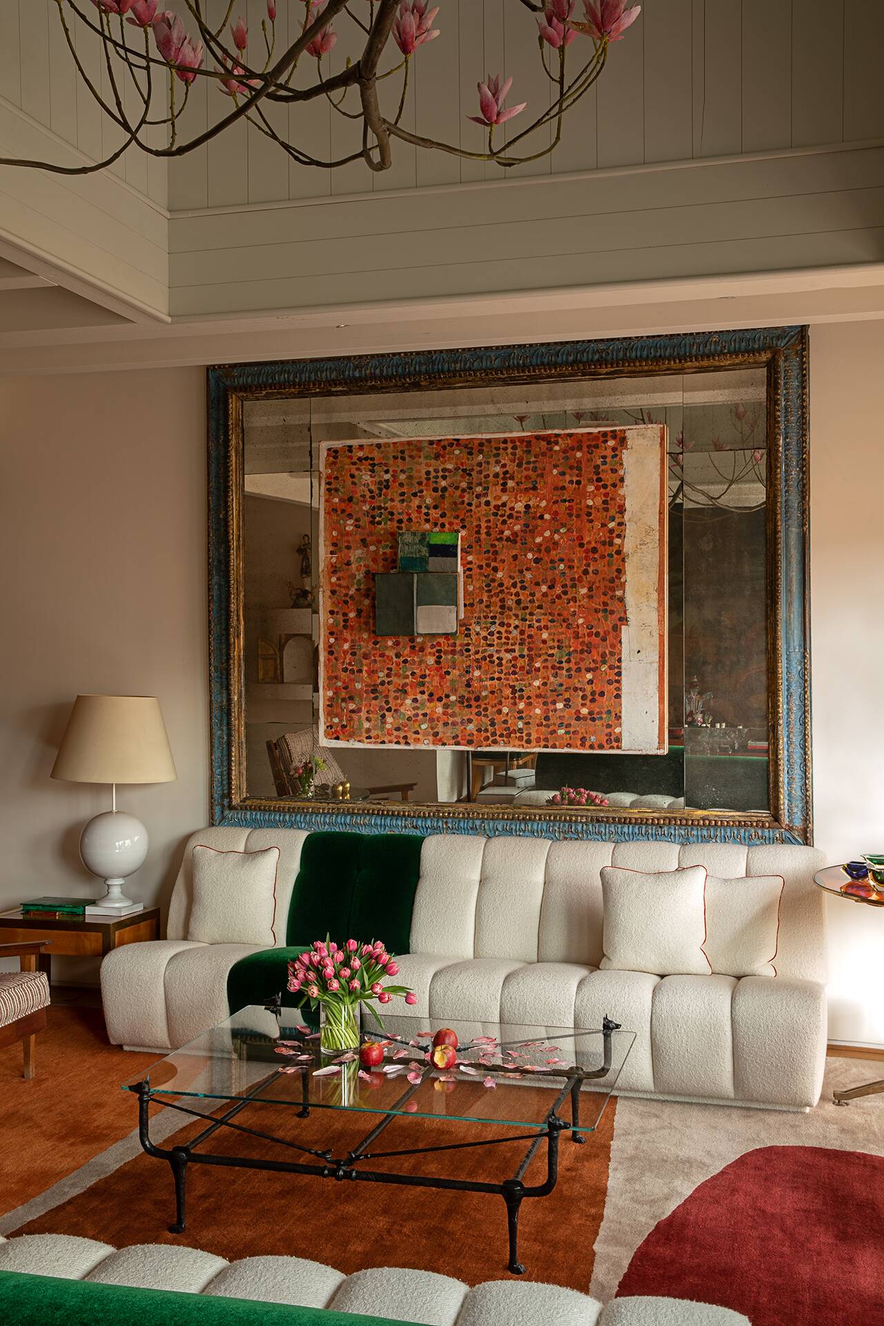 Loyal Bronze Dog Coffee Table