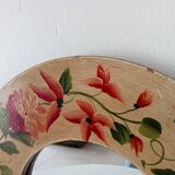 Vintage English style round mirror