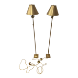 Brass floor lamps
