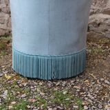 Vintage velvet toad armchair