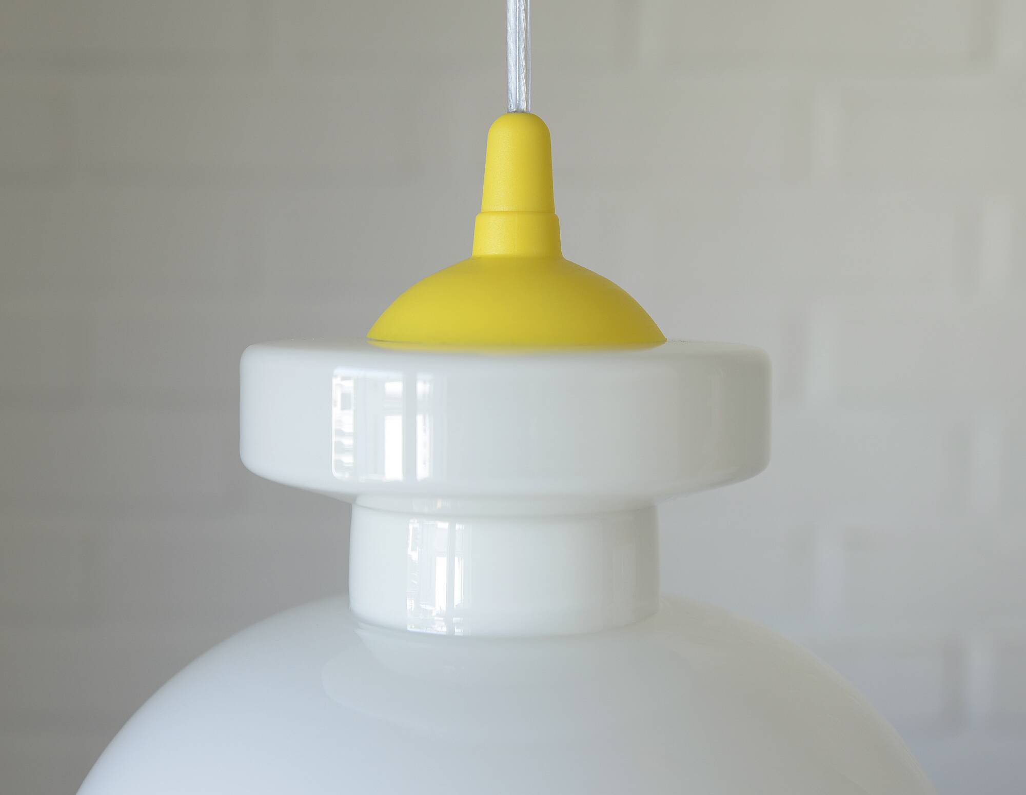 Set of 3 vintage Pop Art pendant lights 1970 Retro hanging bar lamps