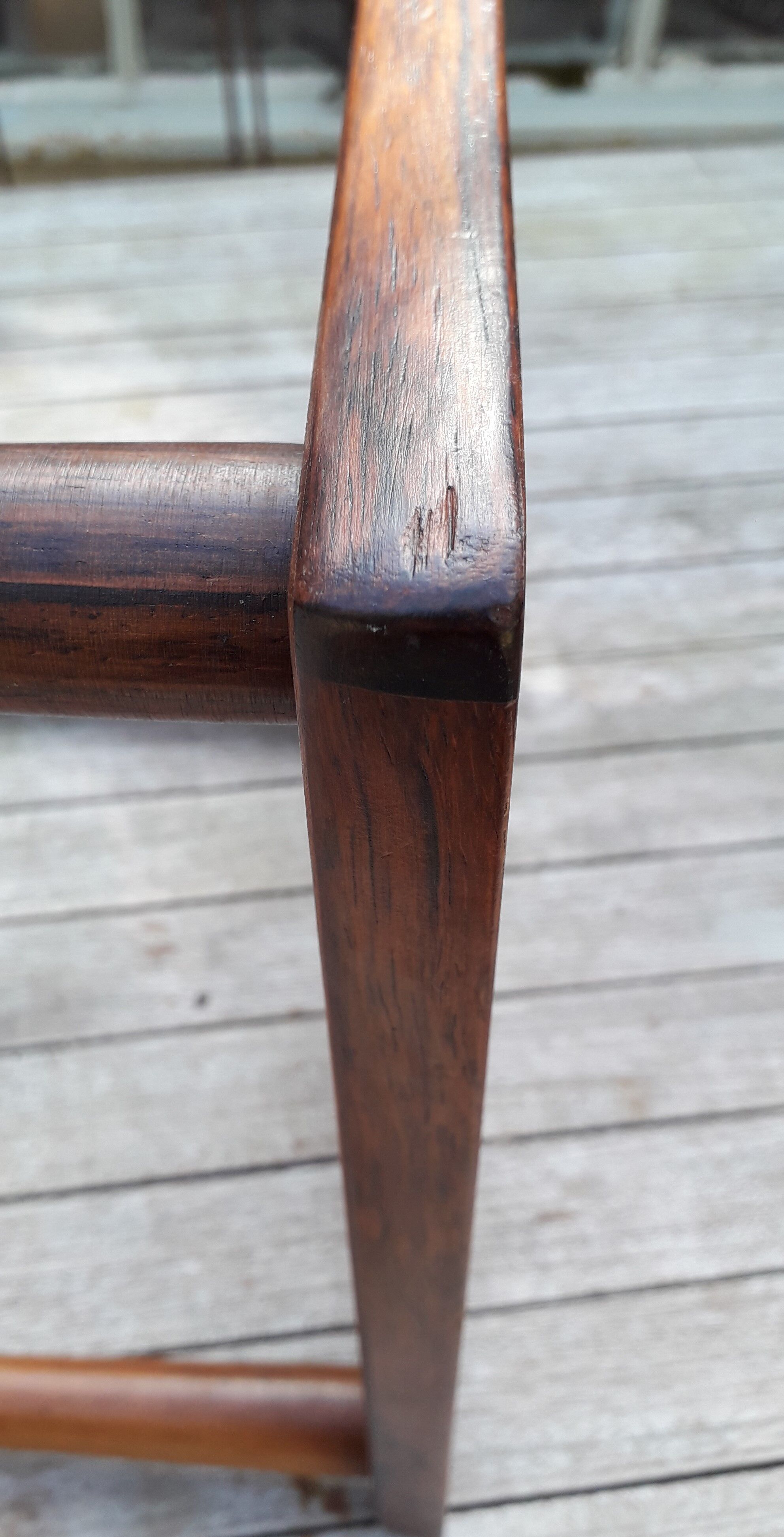 Rosewood coffee table