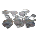 Saint Louis cups diamond model 1930 to 1940