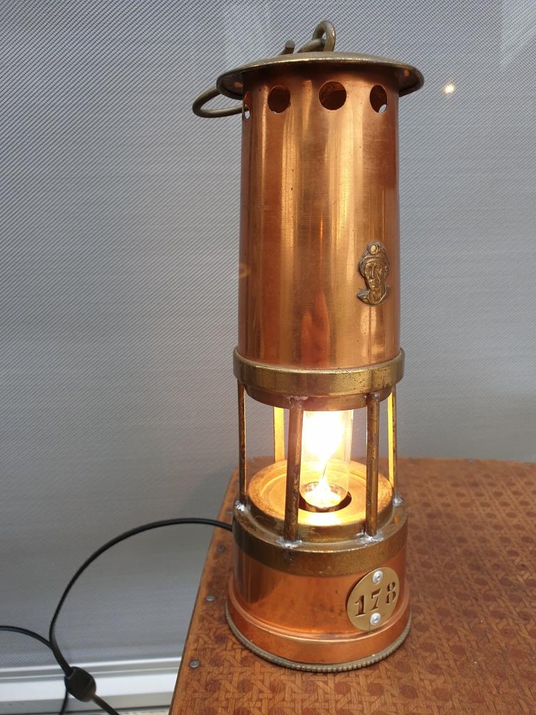 Electrified miner's lantern 178