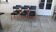 6 vintage faux leather and Scandinavian wood chairs