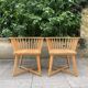 Paire de fauteuils Gervasoni Gray 24