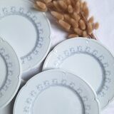 Limoges porcelain flat plates