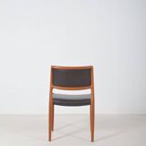 Set of 6 chairs model 80 designed by Niels Møller, 1960s