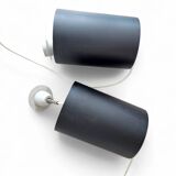 2 x Louis Poulsen cylinder pendant lamp / Eila & John Meiling / 1967