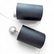 2 suspensions cylindriques Louis Poulsen par Eila & John Meiling, 1967