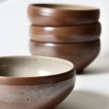 Set of sandstone bowls
