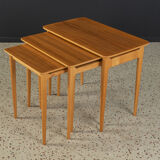 1960s nesting tables, Lotos Werkkunst