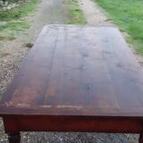 Country farm table in oak