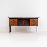 Writing desk in rosewood by Edmund Brouer for Brouer Møbelfabrik