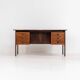 Bureau en palissandre par Edmund Brouer pour Brouer Møbelfabrik