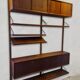 Midcentury Danish design wall unit shelf Poul Cadovius Royal System