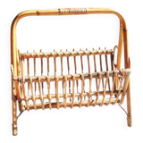 Ancien porte-revues en bambou