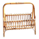Old bamboo magazine rack