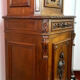 Renaissance hunting lodge cabinet in solid oak