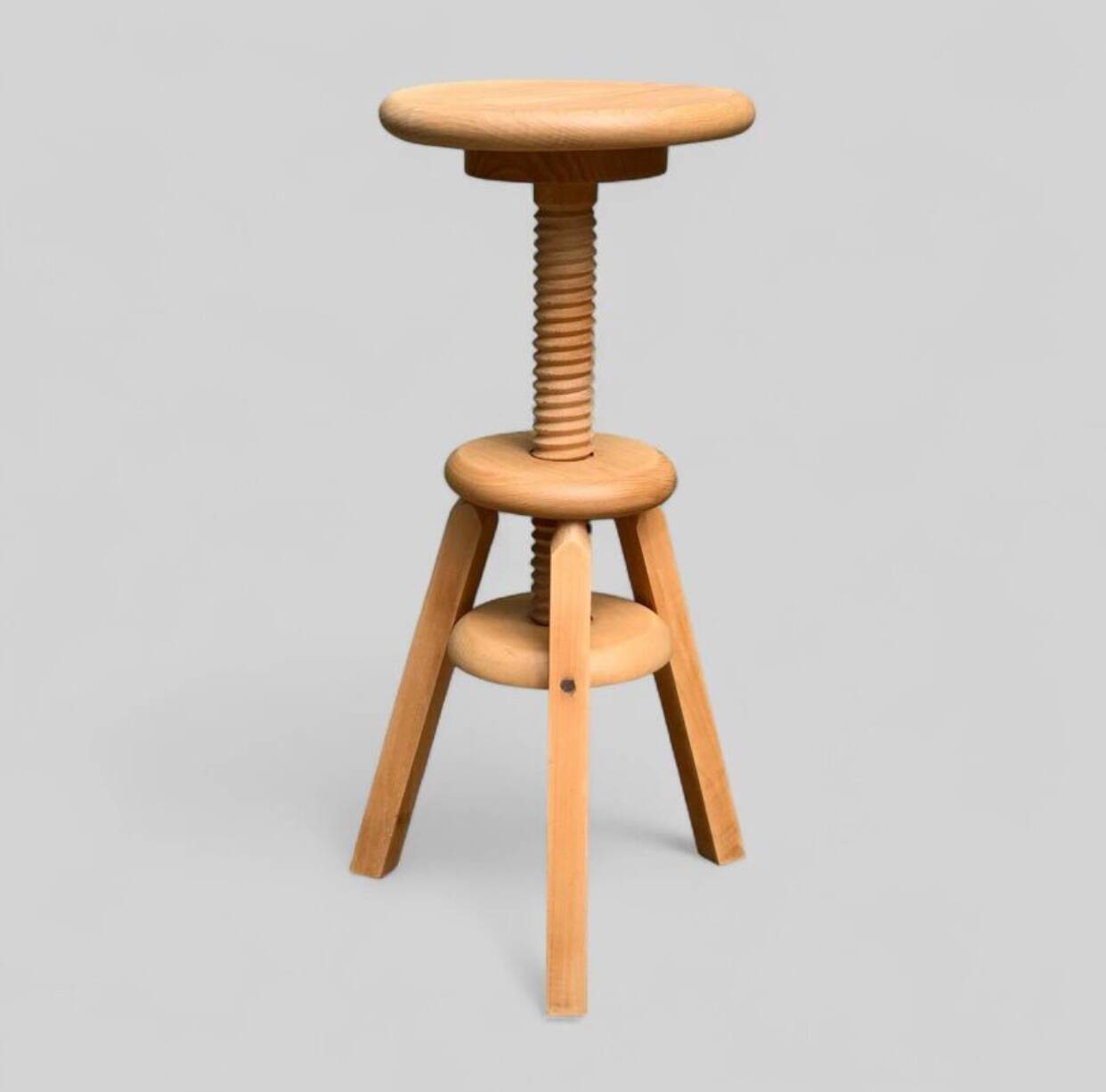 Tripod screw workshop stool 1950