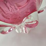 Art glass bowl from the 1960s, by Joseph Hospadka - Chribska Glassworks