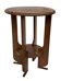 Table d'appoint Art Déco petite en chêne design minimaliste