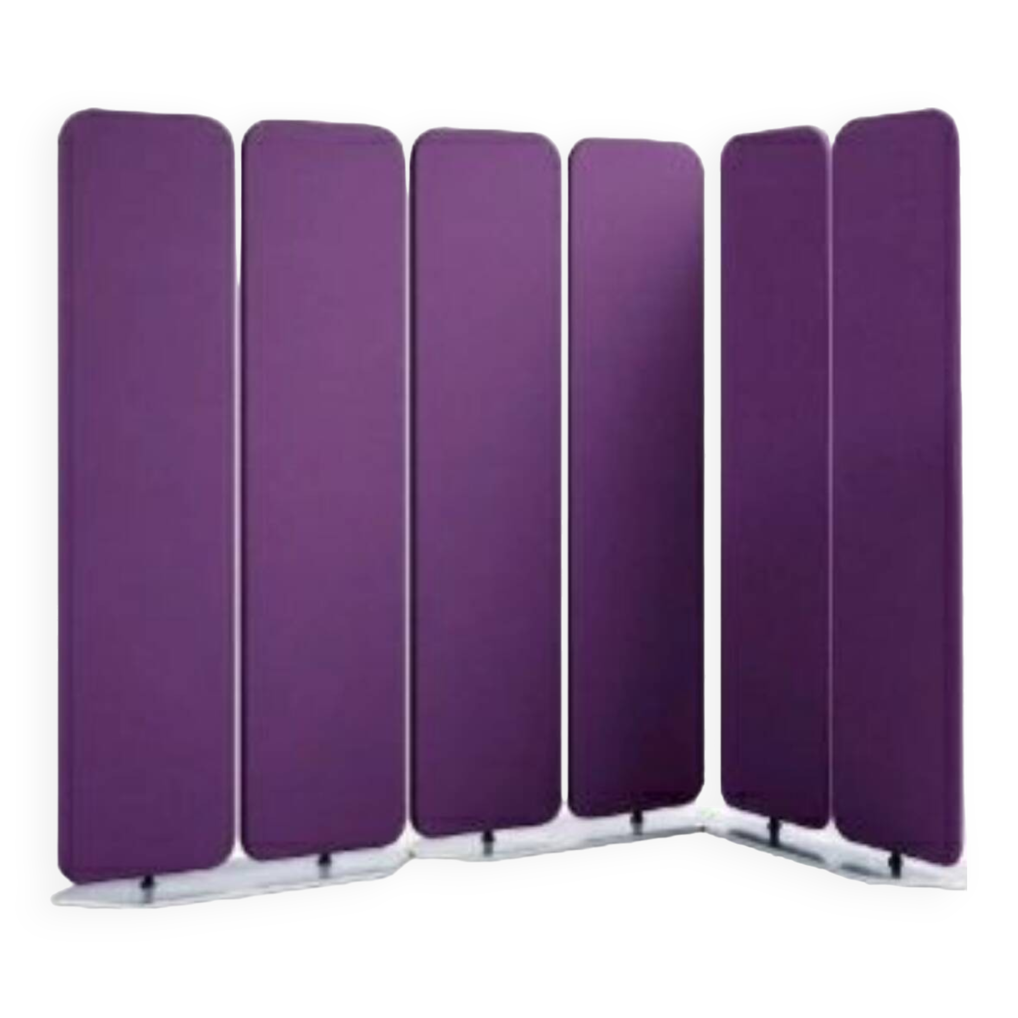 Viswall claustra screen by sedus set of 3 double-leaf screens