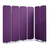 Viswall claustra screen by sedus set of 3 double-leaf screens